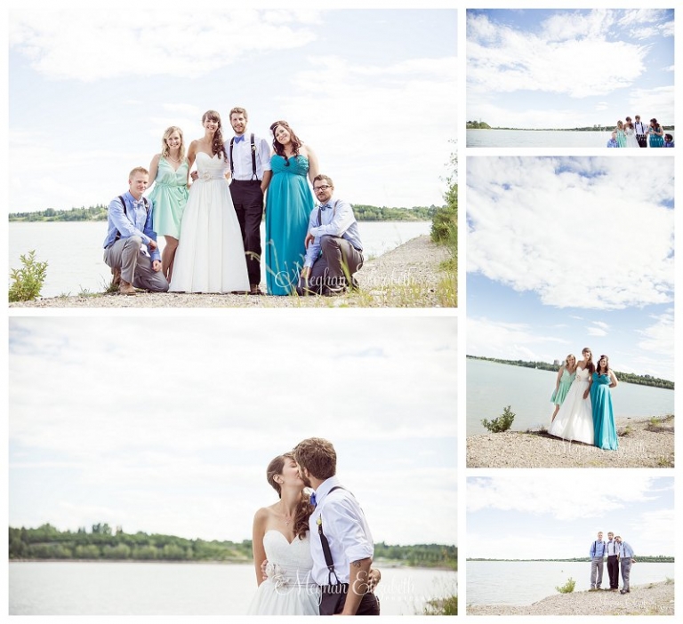 Glenmore reservoir wedding photos