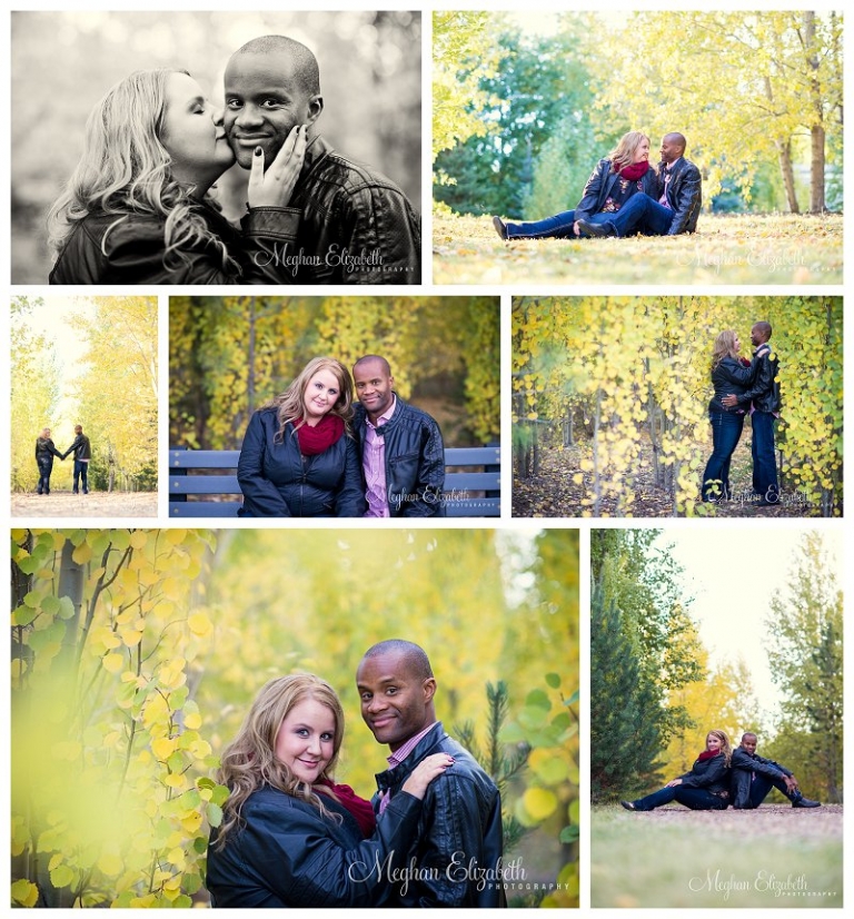 Fall Engagement Photos Calgary Forrest
