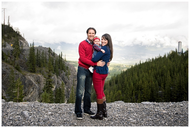 Canmore mountain family photos by Meghan Elizabeth Photography