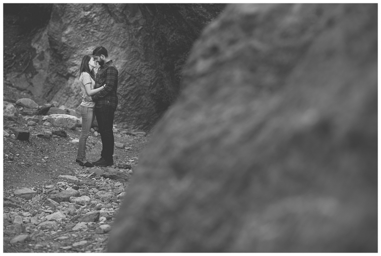 Grotto Canyon engagement photos with Meghan Elizabeth photography