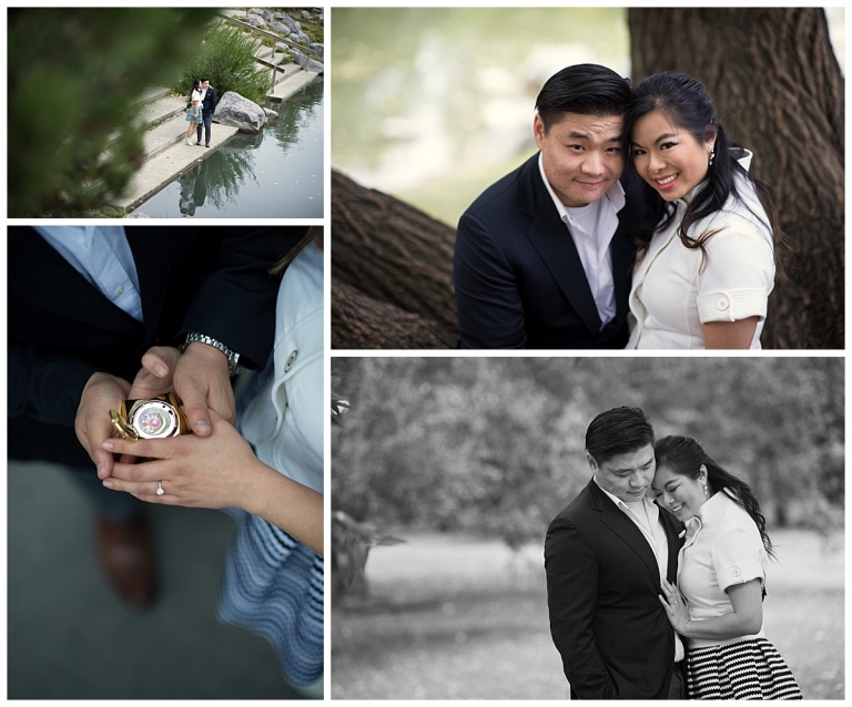 Sailor Moon star in engagement photos with Meghan Elizabeth Photography